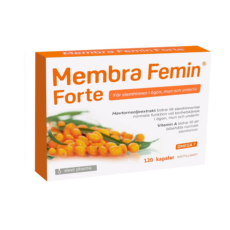 瑞典membra有机沙棘油软胶囊胃酸