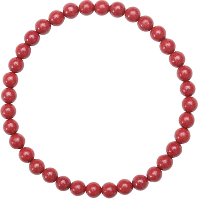 高品质高含量天然朱砂手串小米珠