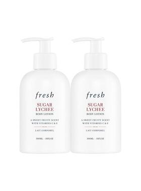 【百补】馥蕾诗荔枝香身体乳300ml*2 清新 保湿补水