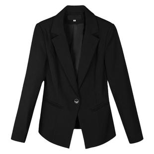 职业装套装时尚西装领长袖修身气质秋冬气质灰色正装工作服外套女