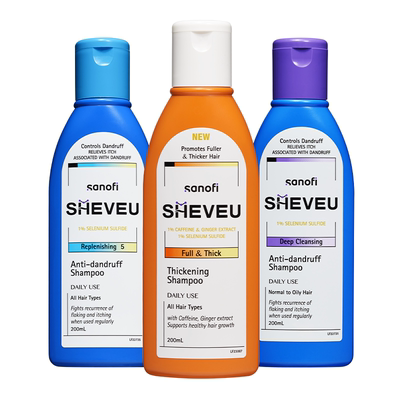 二硫化硒去屑氨基酸滋养控油生姜香氛澳洲SHEVEU赛逸洗发水