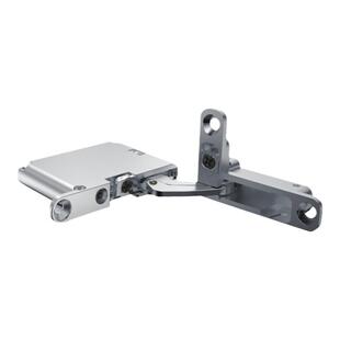 德国ONETWO1 柜门通用三维天地隐身铰链铝框门缓冲上下门铰配件