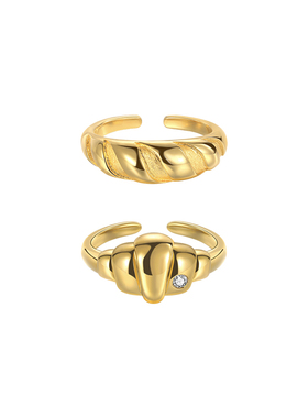 tripletipsy法棍面包戒指套戒