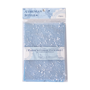 语闲雅典风背景素材纸绿色痛包打底纸纹理网纱镂空特种纸手账diy