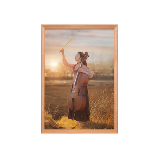 简约油画框外框装裱数字油画画框挂墙相框框架裱框任意尺寸定制