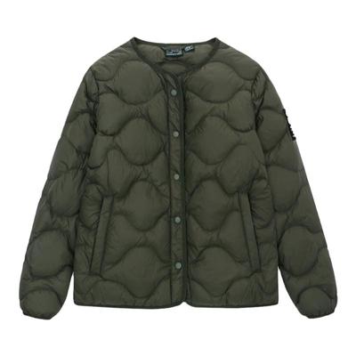 诺思山防泼水650蓬白鸭绒羽绒服