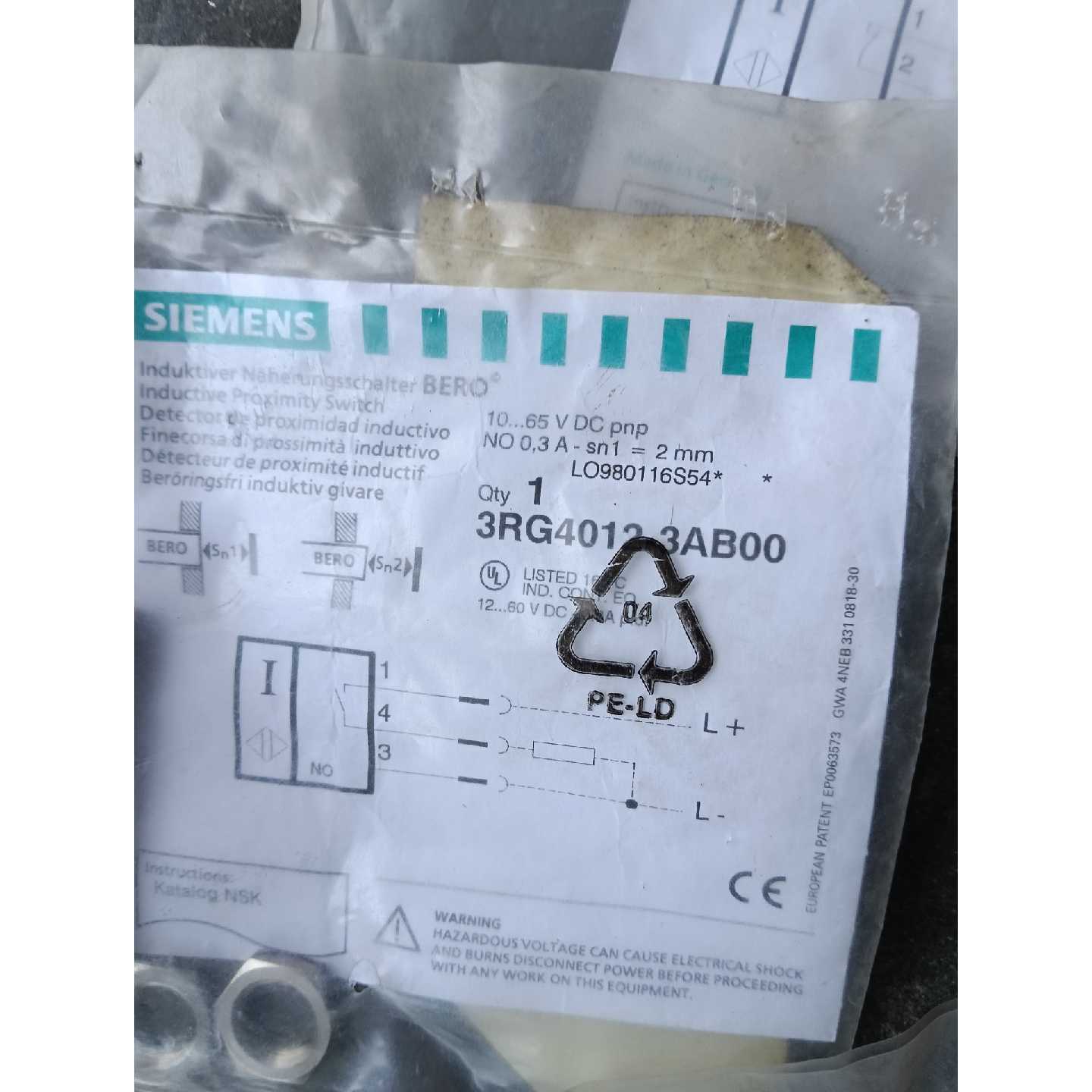 议价全新原装西门子接近开关