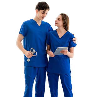 弹力速干洗手衣手手术衣刷手服术室女牙科口腔医生分体套装工作服