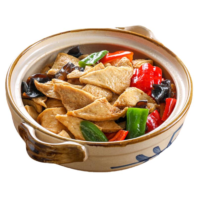 七菁莲华素食佛家纯素寺院斋素菜千叶豆腐豆制品火锅食材鱼豆腐