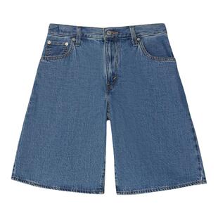 商场同款Levi's李维斯26年春夏新款女士宽松直筒牛仔短裤000MJ