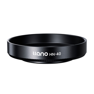 绿巨能HN40铝合金尼康镜头遮光罩适用尼康1650遮光罩尼康z50二代 Z30遮光罩zfc相机配件兼容UV镜遮光罩