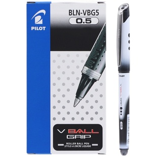 日本PILOT百乐笔bln-vbg5威宝走珠笔水性笔V5学生用vball笔芯0.5