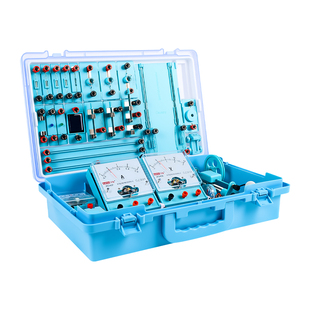 初三物理实验器材全套电学实验箱初中物理电学实验器材套装人教版中考九年级电磁学实验箱欧姆定律电铃实验