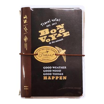 升级款小羊皮组装透明旅行本