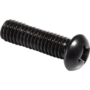 4.8级碳钢黑色十字槽圆头电子小螺丝盘头机牙螺钉螺栓2M3M4M5M6M8