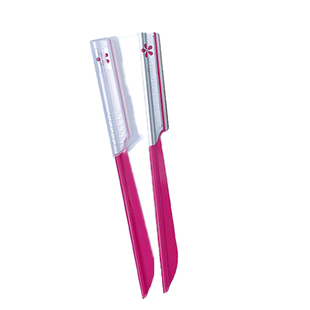 日本贝印修眉刀片女士安全型初学者眉剪神器专业刮眉刀化妆师专用