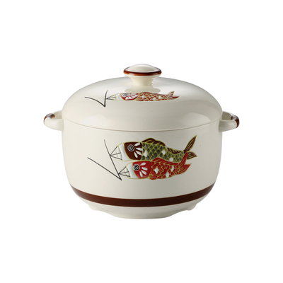 日式手绘陶瓷炖盅带盖燕窝小汤盅