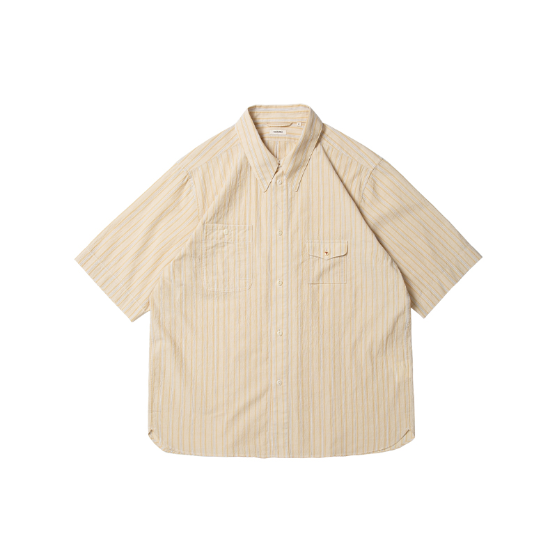 TACITURNLI  F.P. ALBUM T-SHIRT 皮玛棉叠袋短袖衬衣