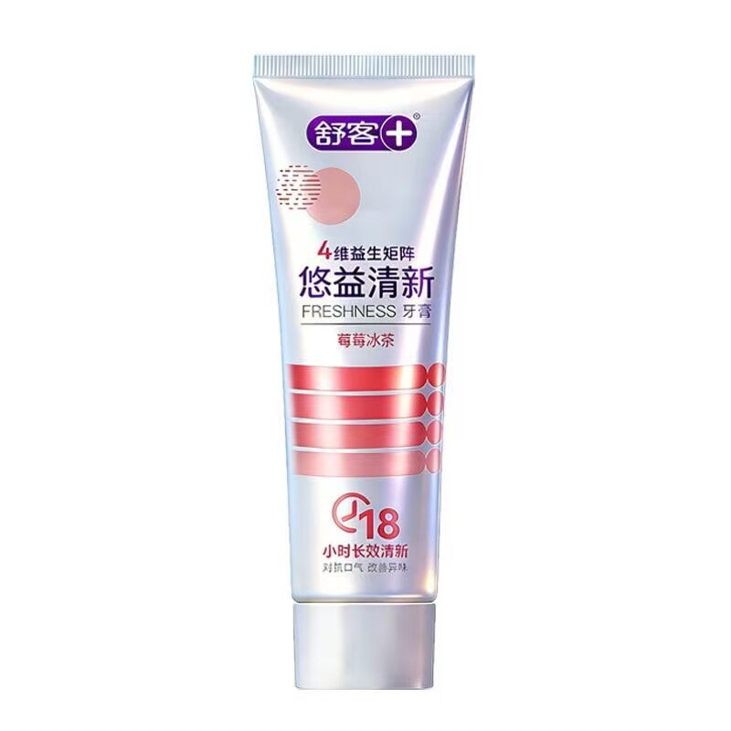 舒客悠益清新去口臭美白牙膏
