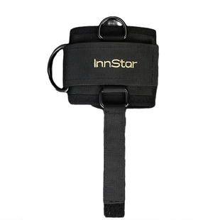 龙门架脚踝扣绳索后踢练臀健身脚环踝绑腿臀部训练器练腿健身配件