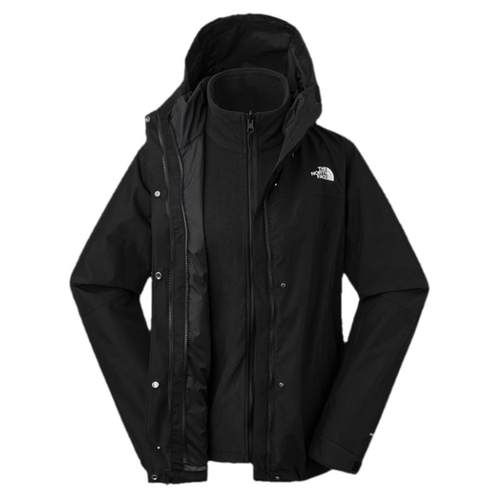 TheNorthFace北面冲锋衣女25秋冬户外防水保暖抓绒三合一外套7QW6