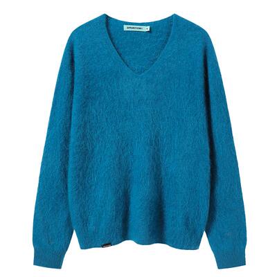 复古简约时尚毛衣套头针织衫