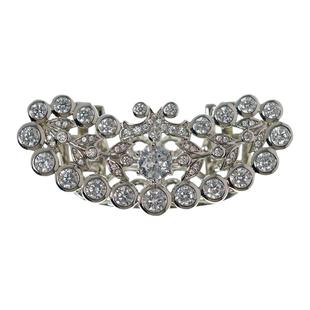 喻棠italks|共此灯烛光|925银镀金多用领夹袖夹复古法式宫廷女