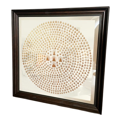 无相千佛图吉祥摆台挂画