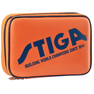 STIGA/斯蒂卡乒乓球拍包硬质球拍收纳包皮革收纳盒新款球拍保护套