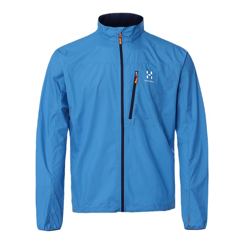 HAGLOFS火柴棍户外男轻便防水防风透气防晒衣皮肤衣外套601647