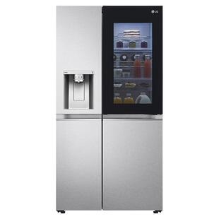 LG 635L 对开双开门冰箱 敲一敲嵌入式球形制冰家用抗菌S651MB78B