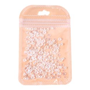 2-5mm透明半圆美甲饰品 百搭仿真露珠气泡珠人鱼眼泪指甲配饰钻