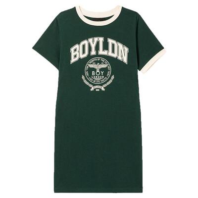 boylondon24时尚收腰连衣裙