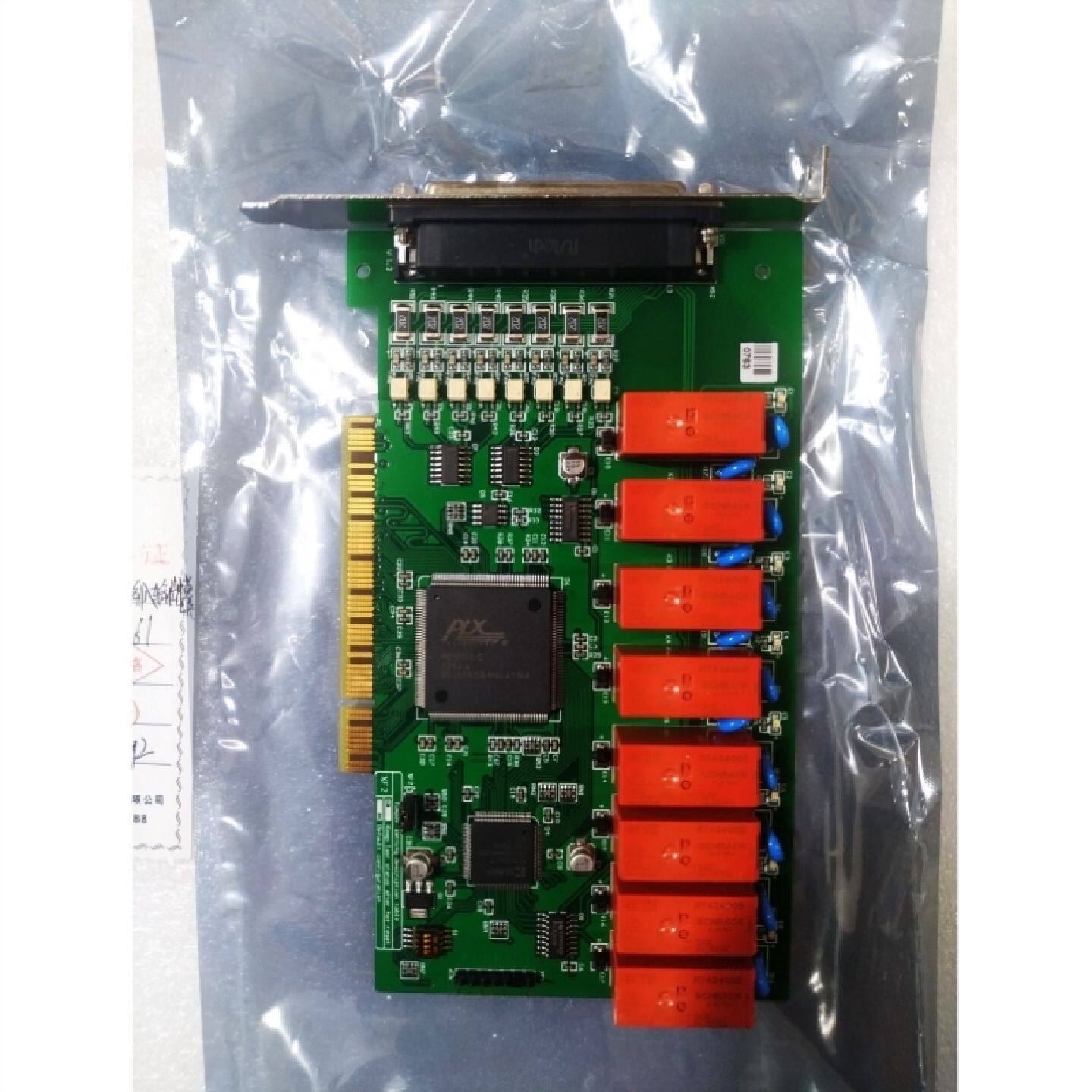 议价ZYT1761八路继电器输入输采集卡工程余料实物