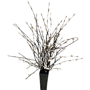 满天星仿真花叶脉假花束装饰客厅落地发财果插花家居饰品干花摆件