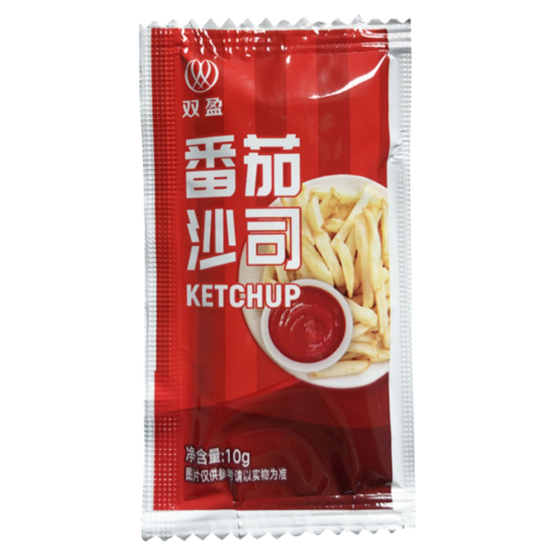 番茄酱甜辣酱双盈炸鸡排薯条蘸酱
