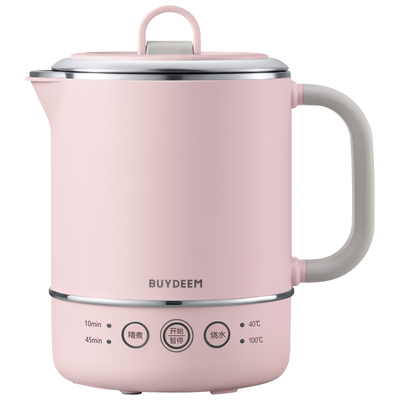 北鼎TK66便携式电热水壶多电压适用小巧不锈钢烧水壶恒温旅行水壶