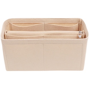 适用muji无印良品内胆包中包A4A6黄麻布袋手提整理收纳撑形内衬包