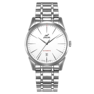 Enicar瑞士红牌系列自动机械男表