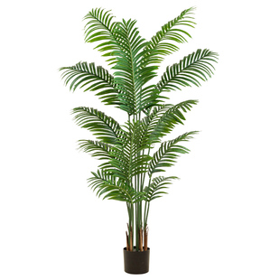 仿真绿植散尾葵室内客厅摆件盆栽装饰大型天堂鸟龟背竹仿生假树