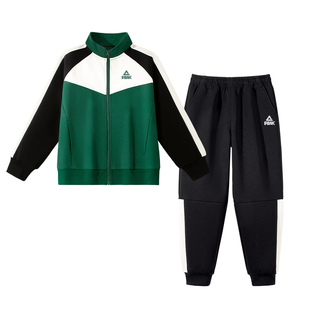 匹克童装儿童训练服套装男童春季2026新款青少年足球运动服两件套