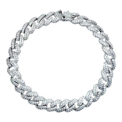 ARSIS叛逆古巴链手链轻奢简约