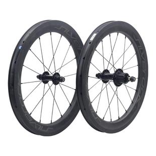 SILVEROCK SR38C for小布英布折叠车碳纤维外7速6爪349轮组72响