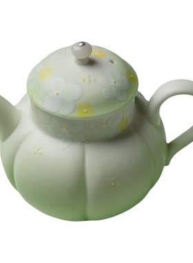 束刻手绘柳堤星花南瓜壶一壶四杯功夫茶具套装轻奢商务伴手礼礼品