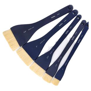 skyists新概念羊毛板刷S320羊毛底纹排扫水彩画刷底纹笔刷不易掉毛铺色铺水裱纸排刷排笔插画水彩笔刷子