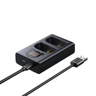 绿联lp-e6nh相机电池充电器适用佳能EOS 6D 60D 70D 80D R7 R6 5D3单反7D 5DMark 6D2 5D4 90D 5D2 lpe6n二代