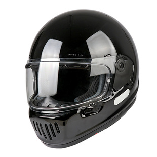 3c认证摩托车头盔超轻碳纤维全盔四季男女复古机车巡航玻璃钢头盔