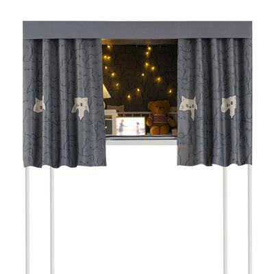 遮光床帘学生宿舍上铺