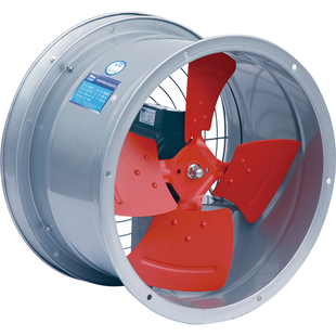 德通FG管道式轴流风机强力厨房圆筒换气扇工业大功率排气扇DF5G-4