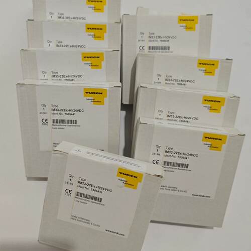 溢价-图尔克安全栅IM33-22EX-HI/24VDC 75064